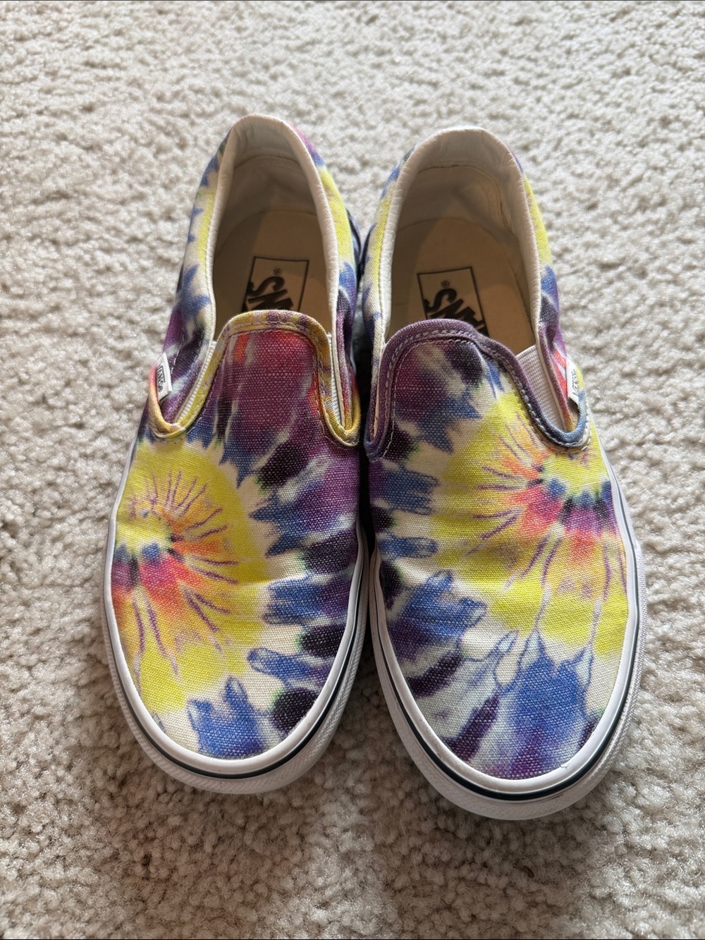 Vans Slip-On Tie-Dye Canvas Shoes